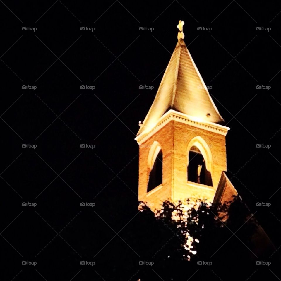 Illuminated Church