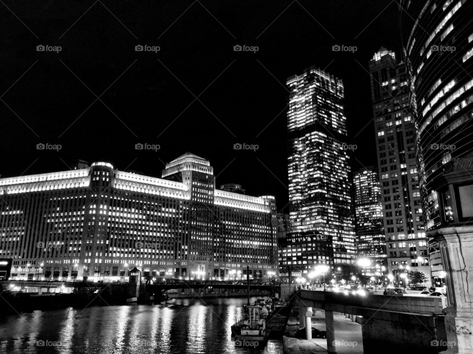 Downtown Chicago River