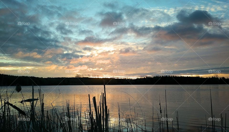 Sunrise by the Lake