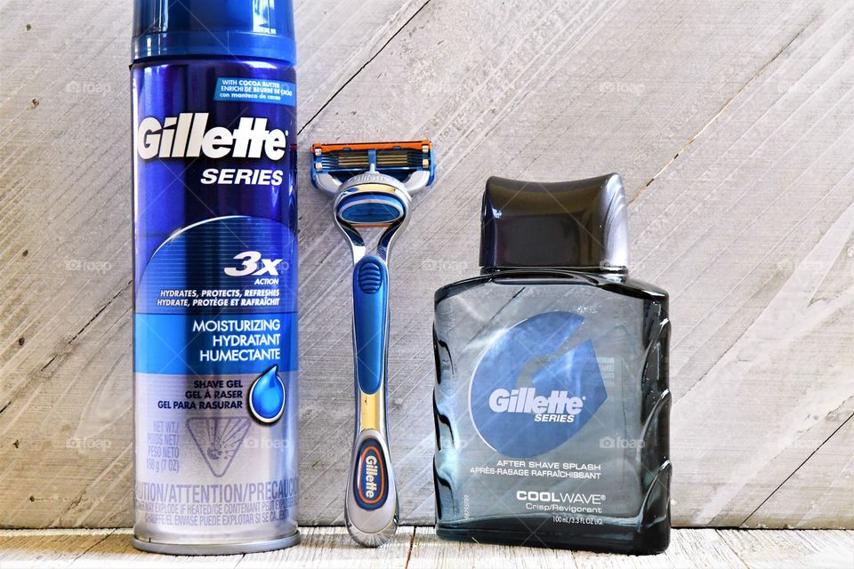 Gillette shaving