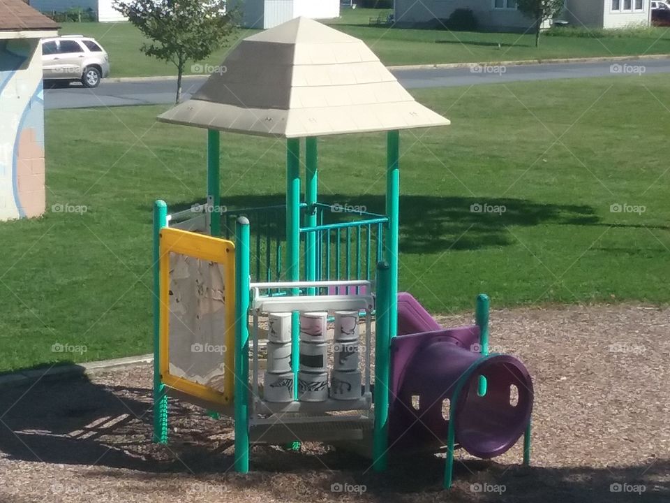 Toddler Play Thing at Playground