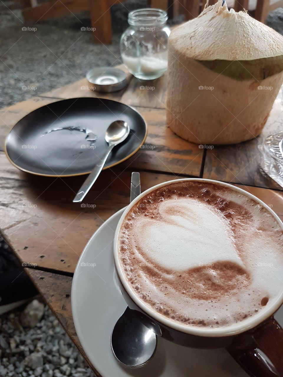 egg coffee time in Vietnam