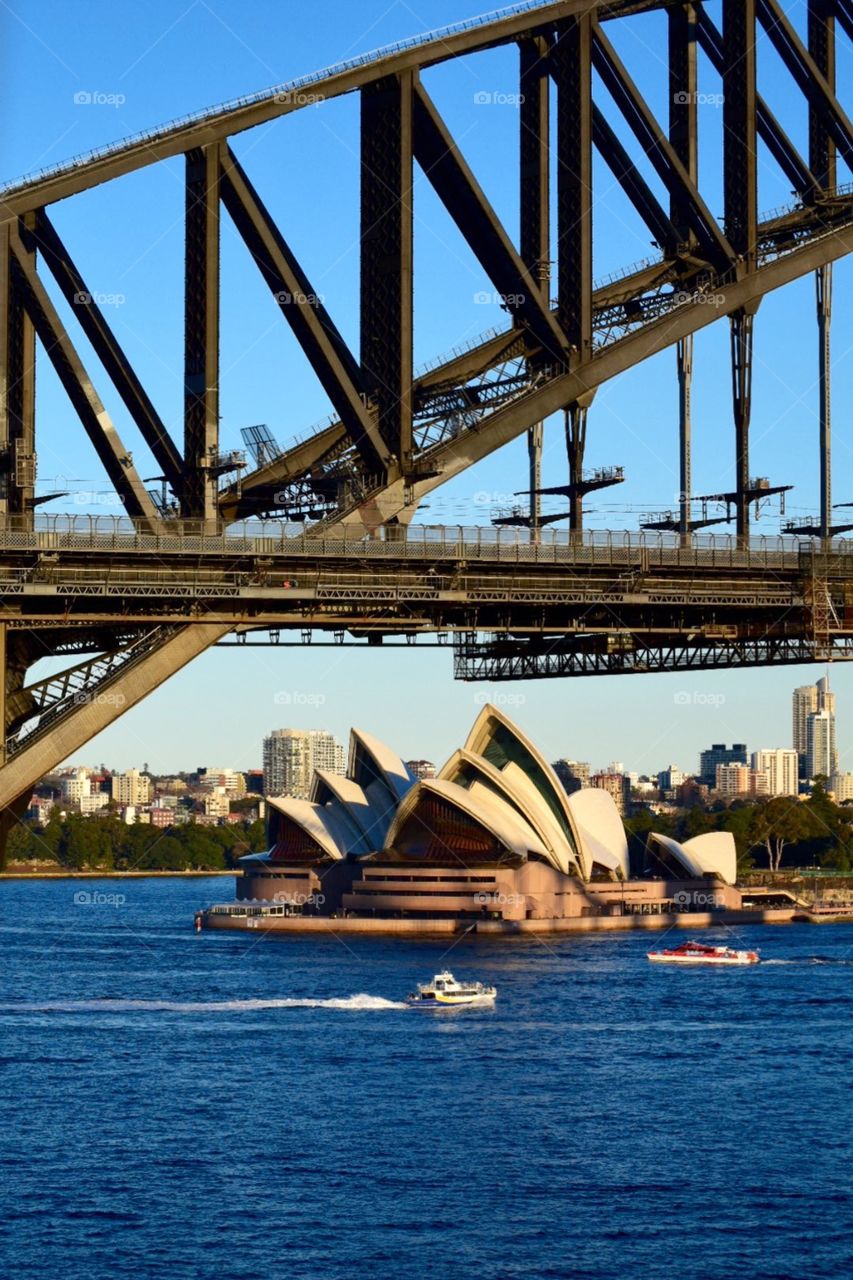 Sydney Opera House and Harbour Bridge 