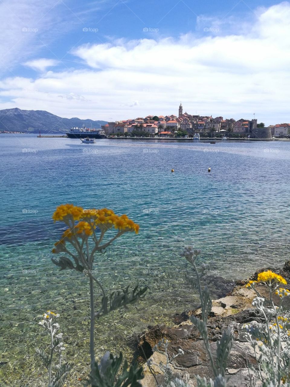 Old town Korčula island.