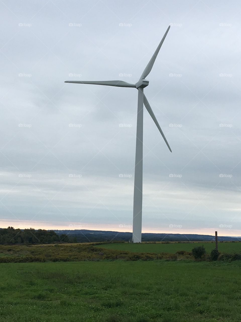 Wind power. Letchworth, New York