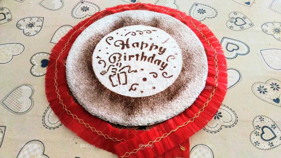 Caprese birthday cake