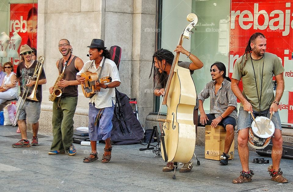 Barcelona street music