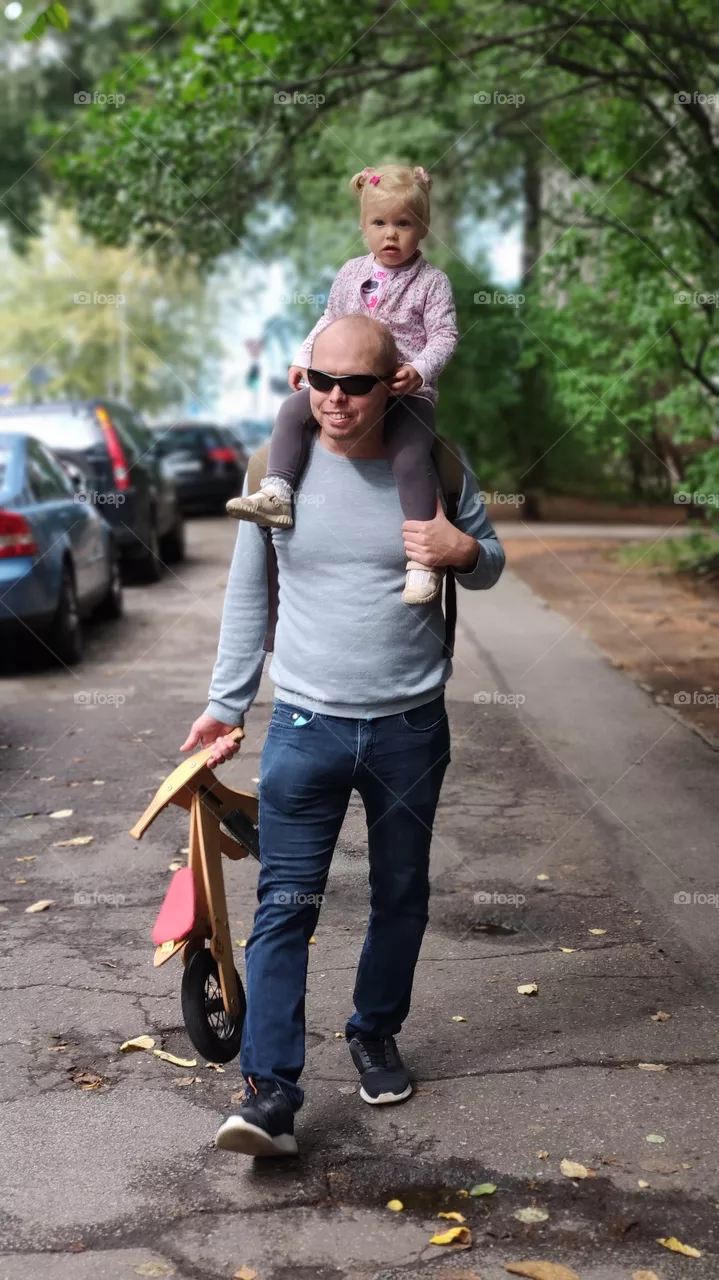 father and daughter