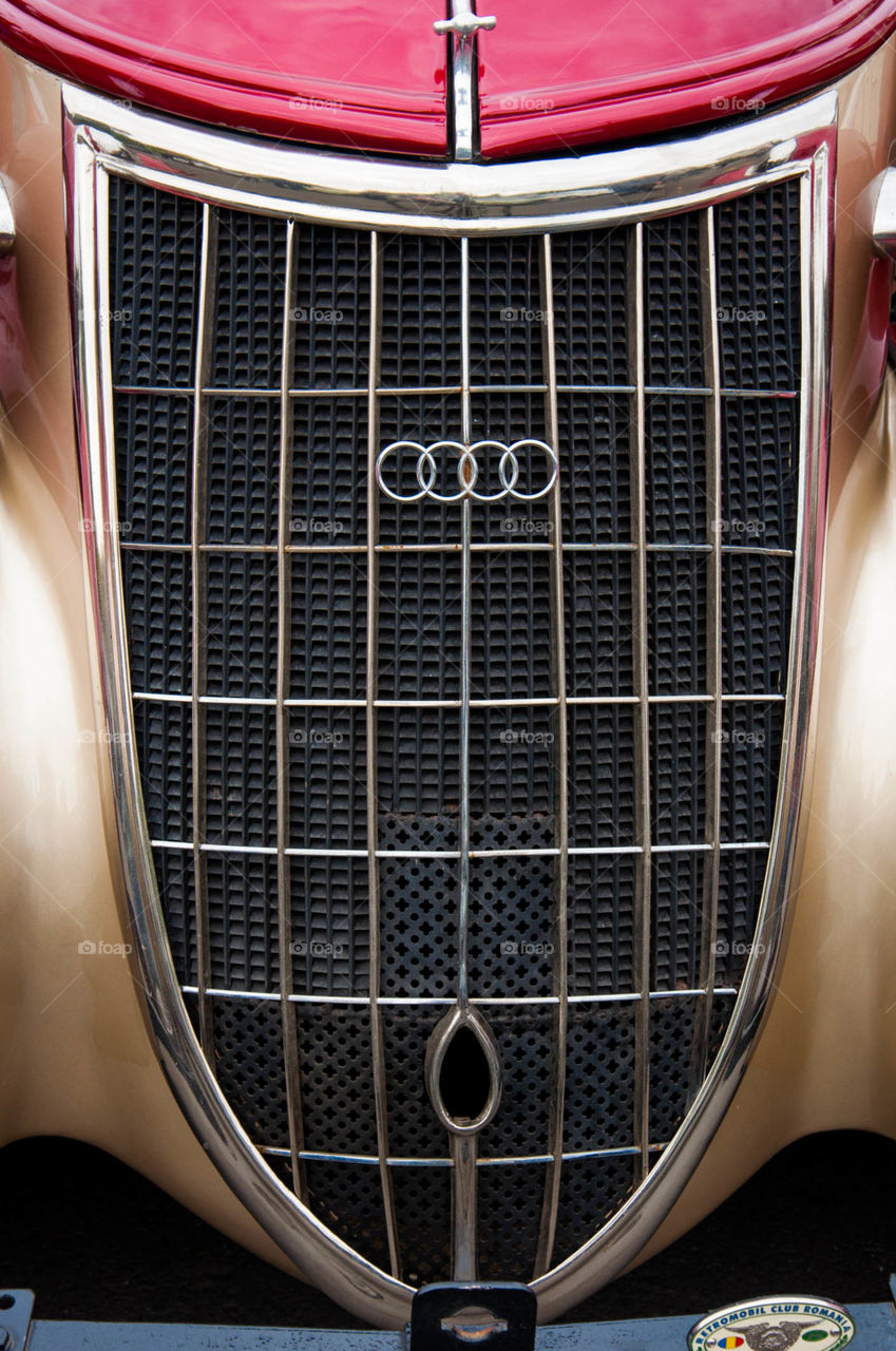 Vintage audi car