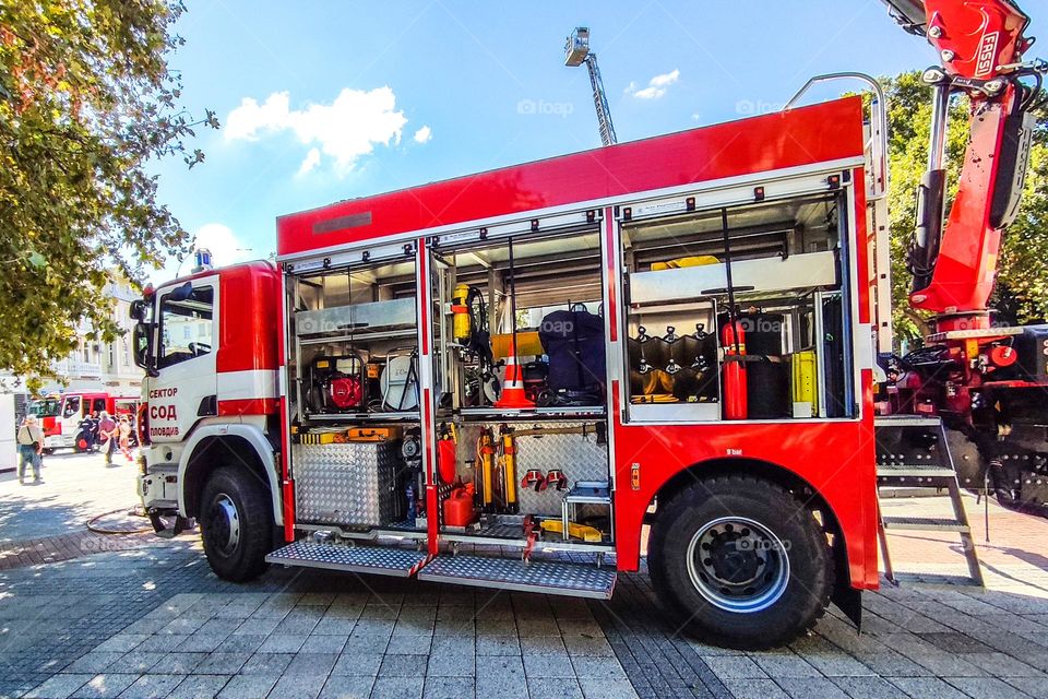 Car with soul, Fire engine