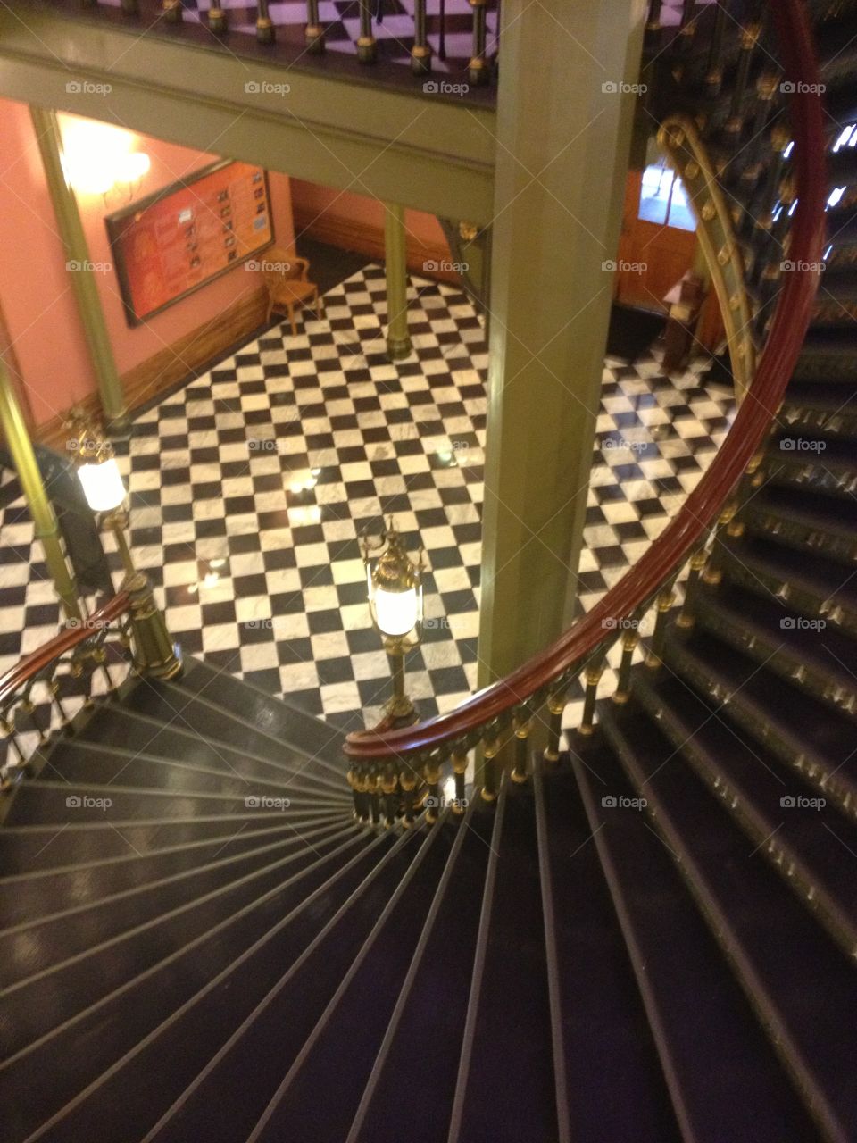 Staircase in Old Capitol