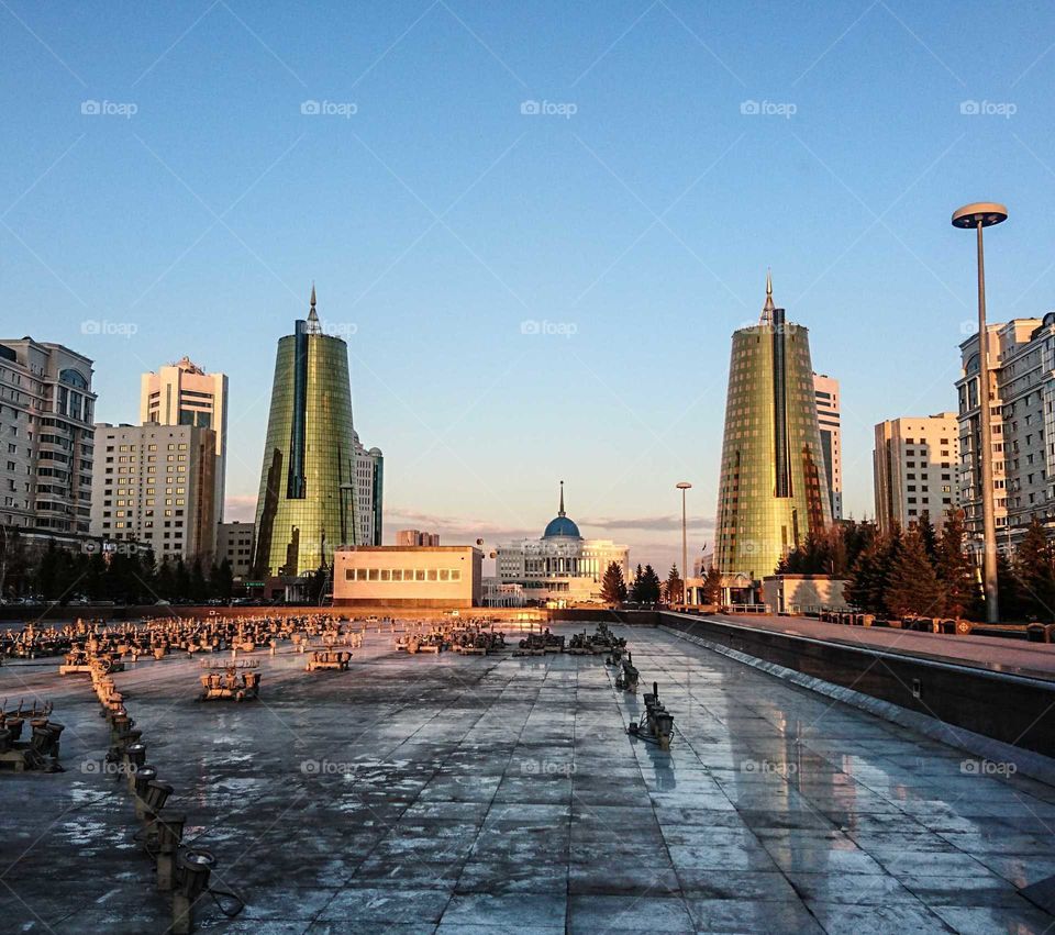 In the city of Nur-Sultan
