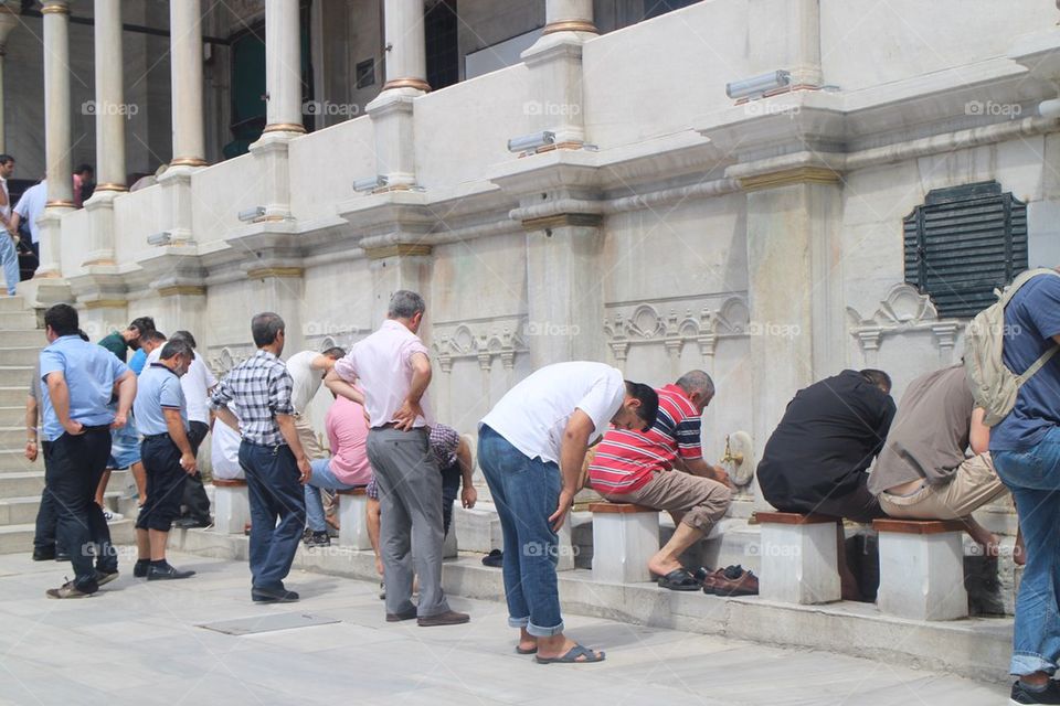 Foot washing