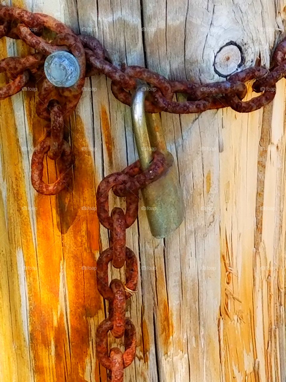 rusted lock