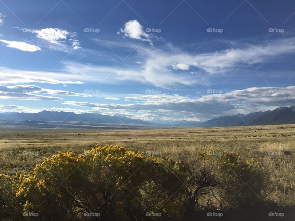 Colorado valley view. Beautiful day in a beautiful place!