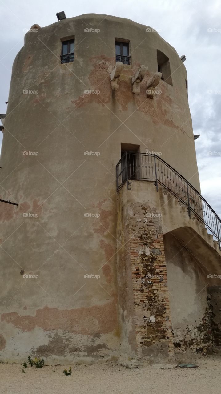 old ancient tower