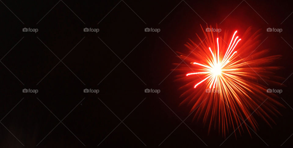 autumn firework explode by geebee