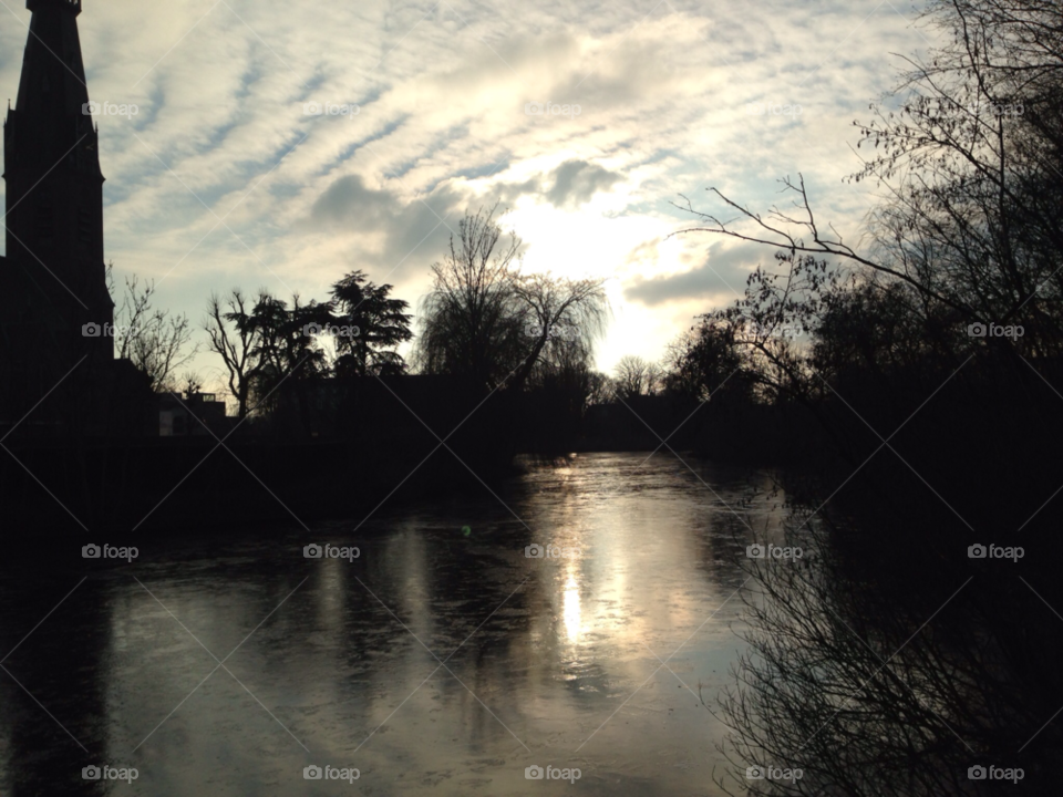 landscape sky clouds sun by frido1969