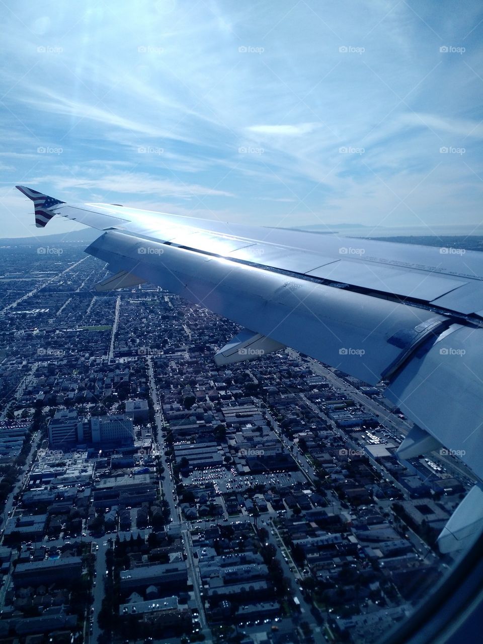 Landing in LA