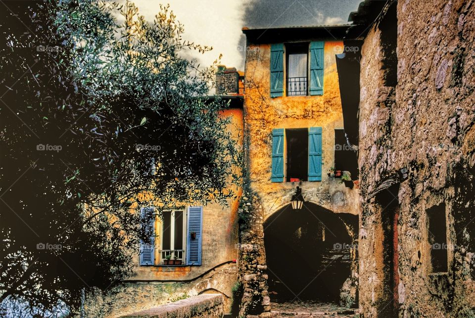 France - old village in Provence