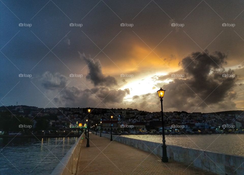 Walking on sunset...