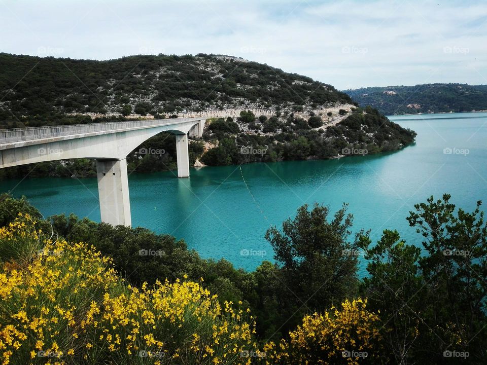 The gorges du Verdon , Ardèche , France
