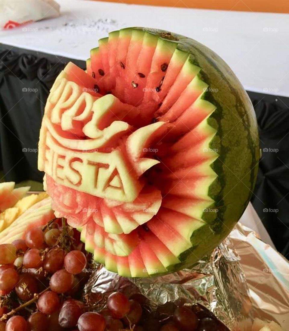 Fiesta Fruit Carving