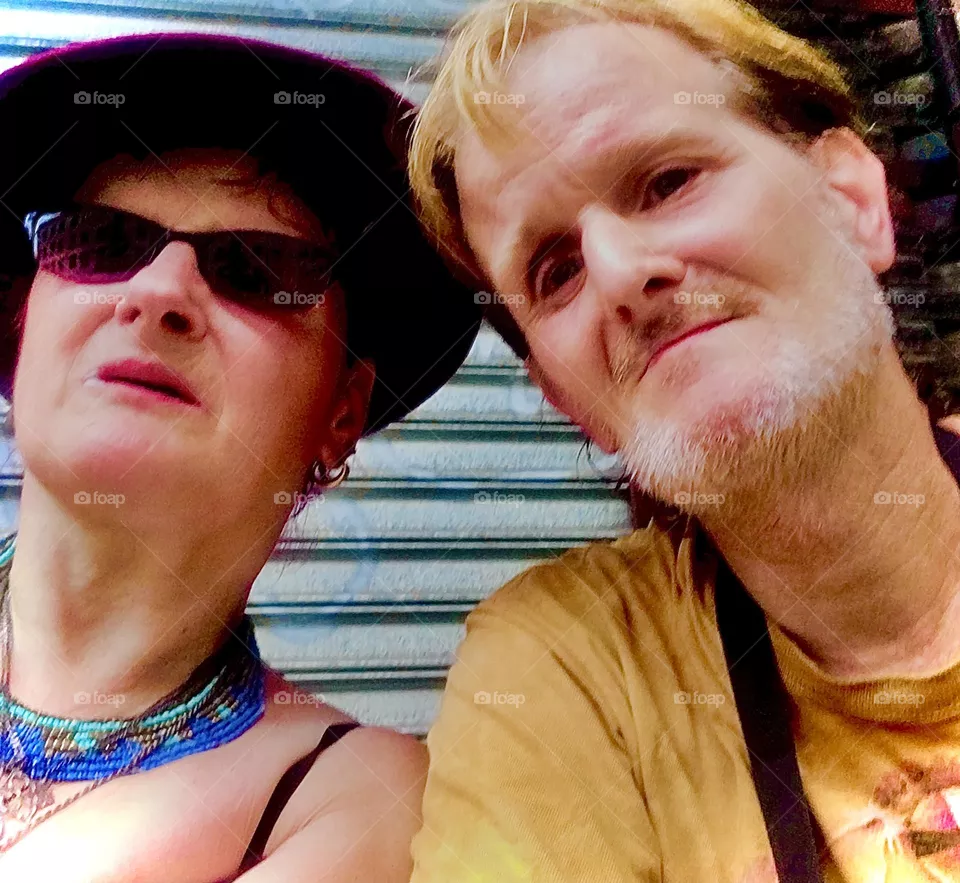 A couple for nearly 15 years Petra Schiller & Timothy Trespas made movies together and worked on various things such as the restauration and upkeep of a sailboat and a motor boat, both called “Salvation”. Photo from August 2021. Hypnotic Productions