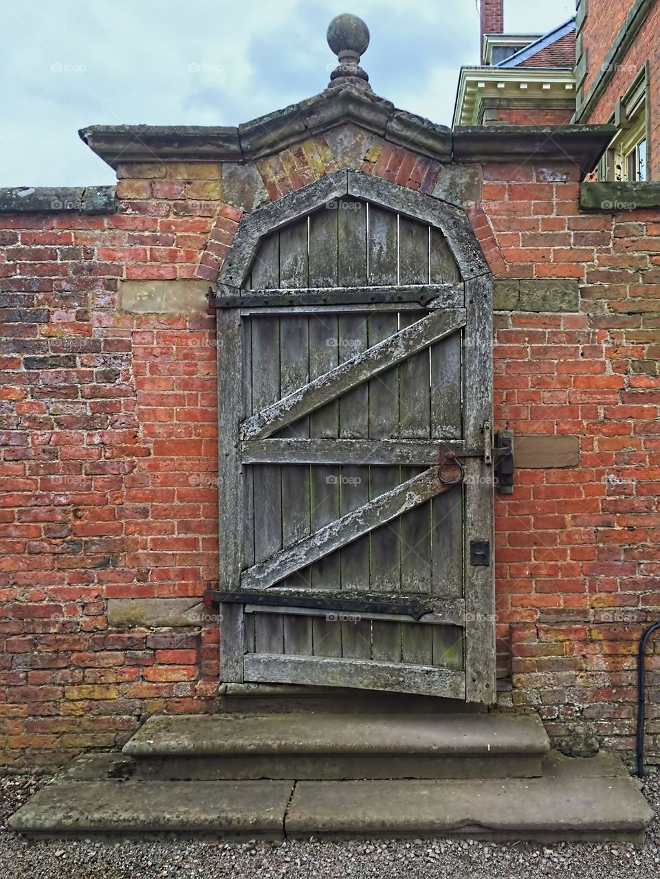 Weathered door