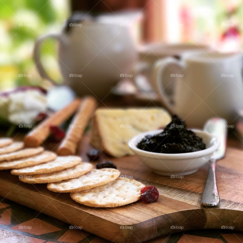 Cheese Board for a Lovely and Relaxing Afternoon Tea