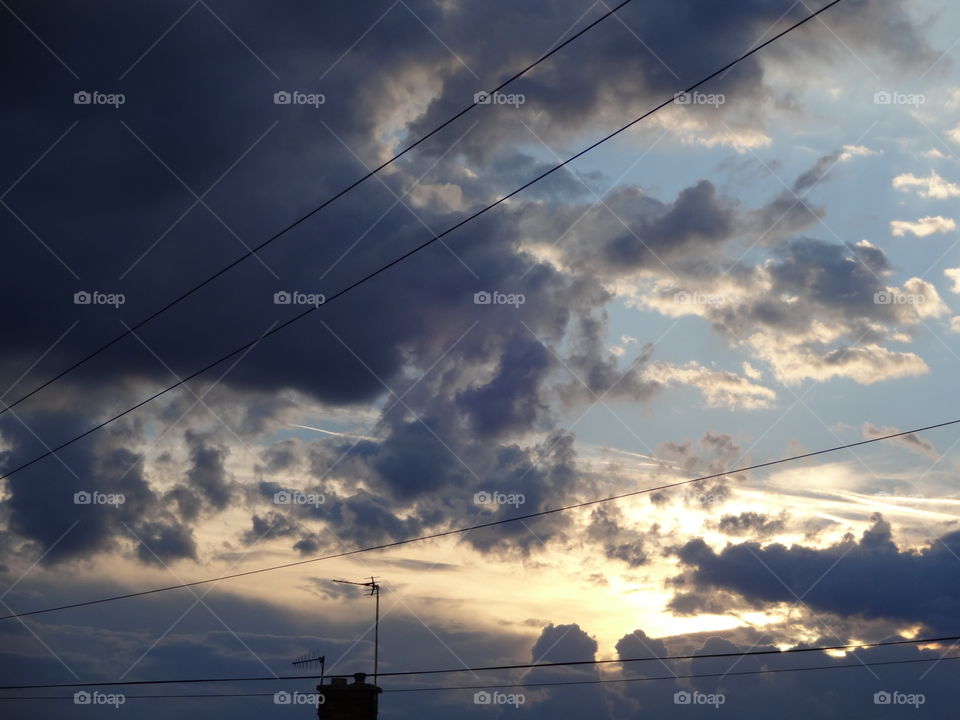 Storm clouds