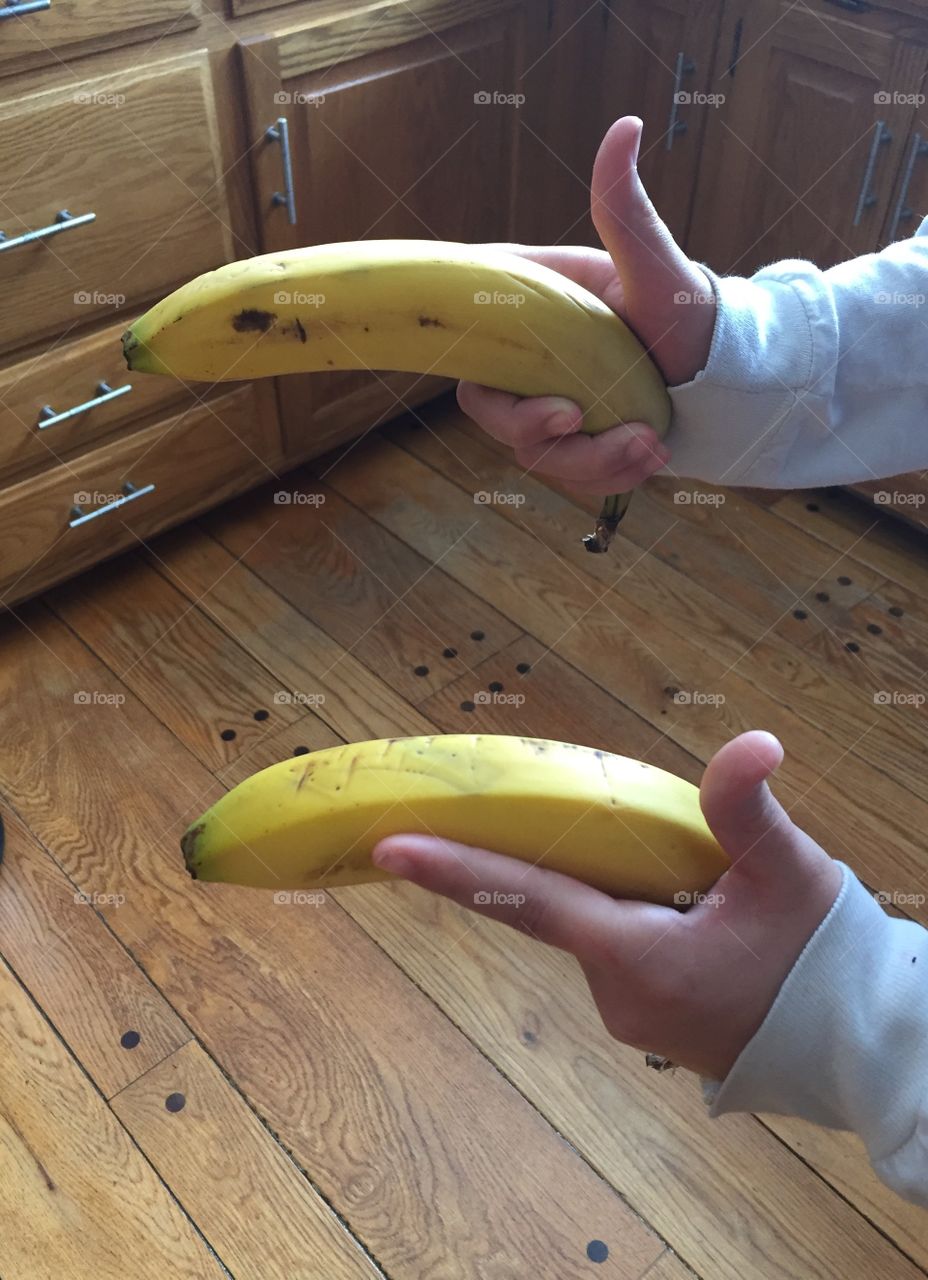 Quick draw bananas