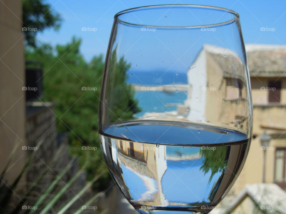 The sea in a glass