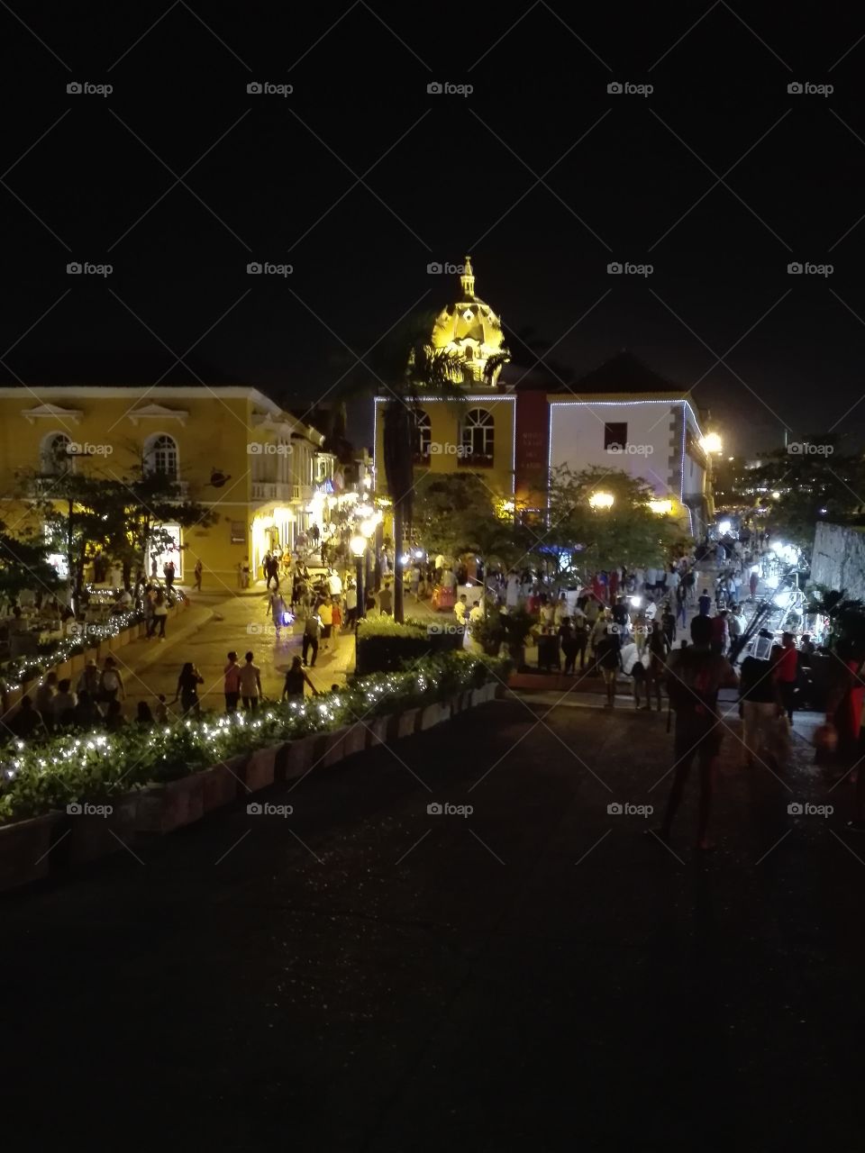 Cartagena, city, Night, travel, love