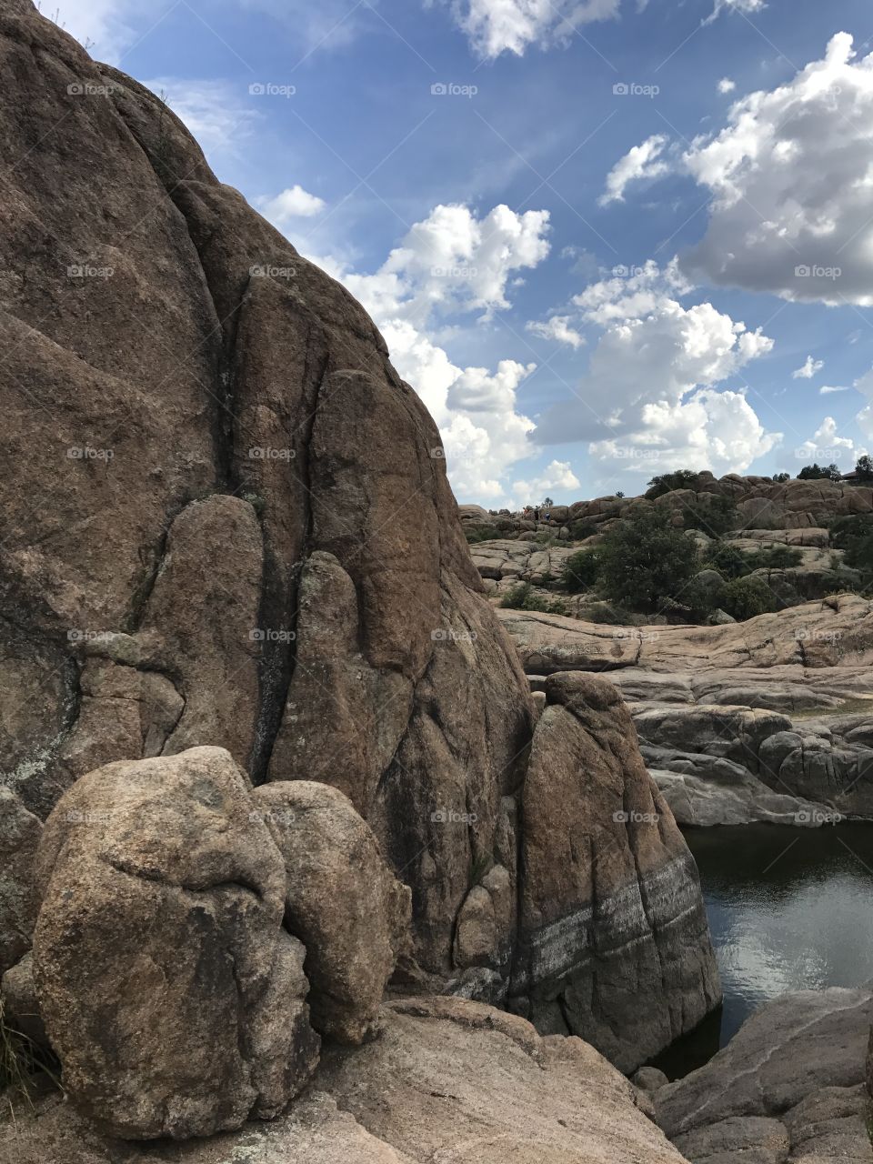Otherworldly rockscape in Prescott, Arizona. 