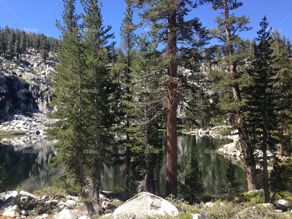 Heather Lake. Heather Lake, Sequoia National Park