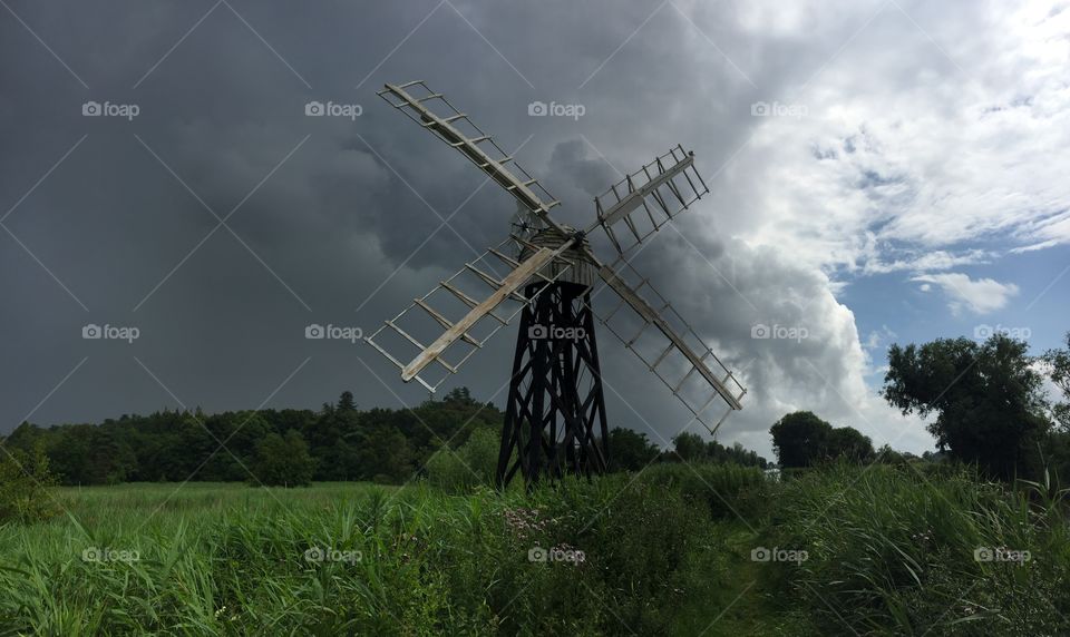 Old Windmill Norfolk 