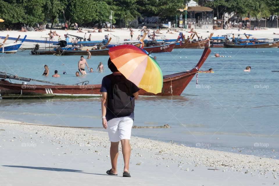 Sun bright on the beautiful island ... Koh Lipe Thailand