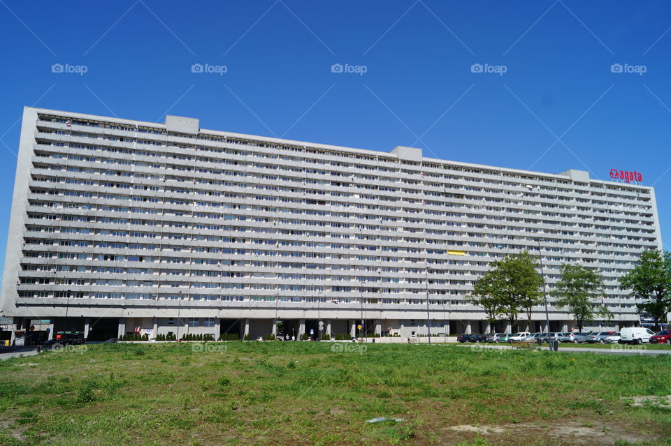 Big rectangle building