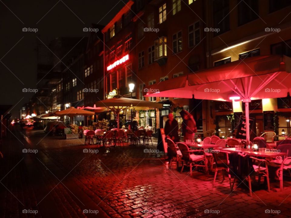 table red night lights by kshapley