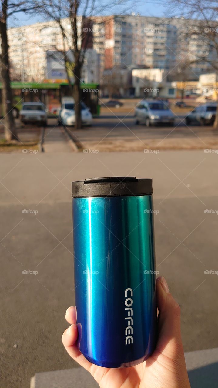 thermo cup, a great item in the cold season