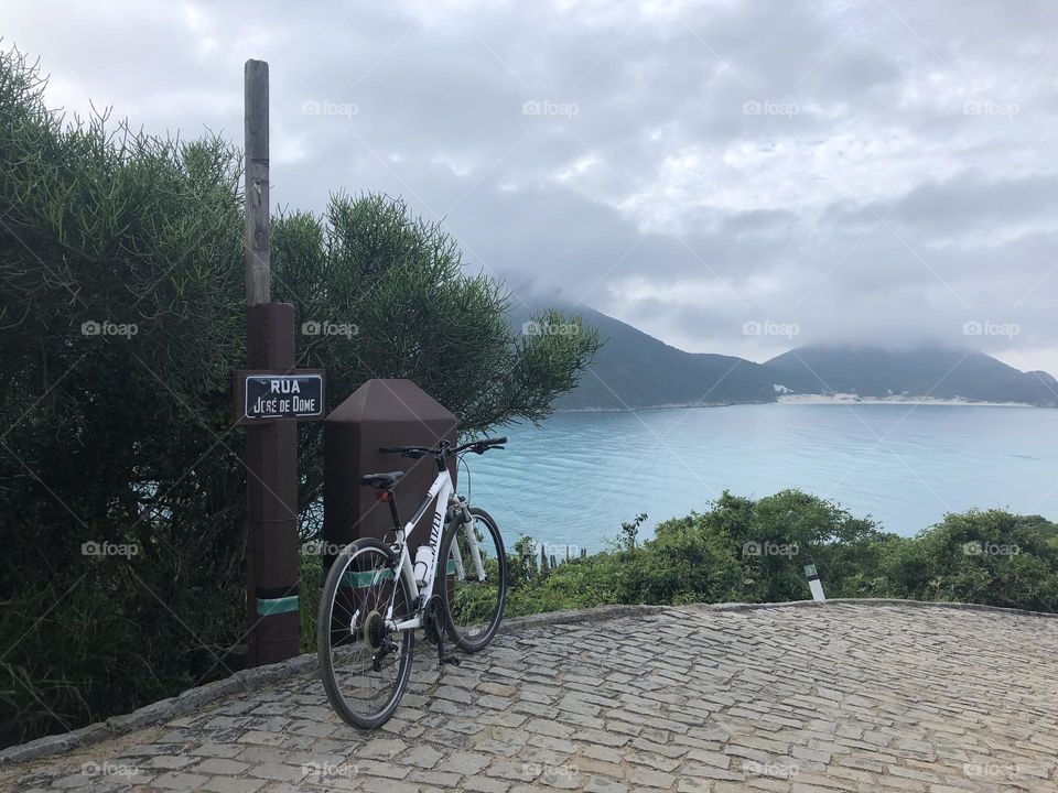 As prainhas do pontal do Atalaia. Arraial do Cabo. Brasil.