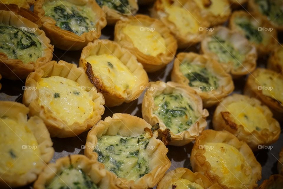Spinach and Cheese Quiche