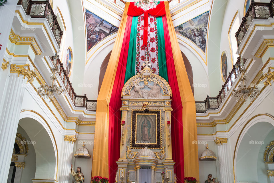 Our Lady of Guadalupe Church. Puerto Vallarta's Church of Our Lady of Guadalupe. 
