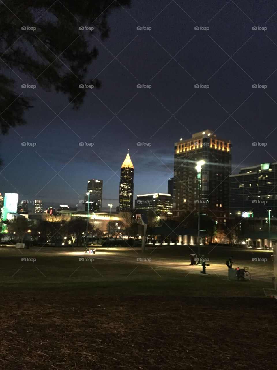 Pre-dawn Atlanta 