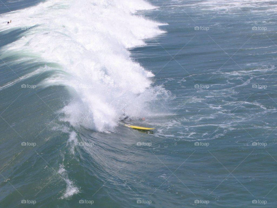 ocean white water waves by mauimar