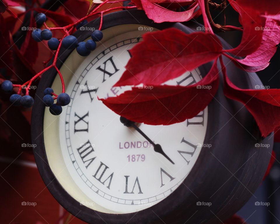 Time is autumn 