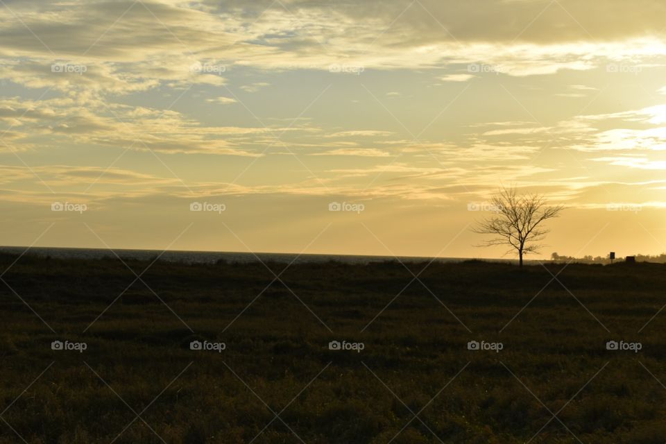 Landscape, Sunset, No Person, Dawn, Sky