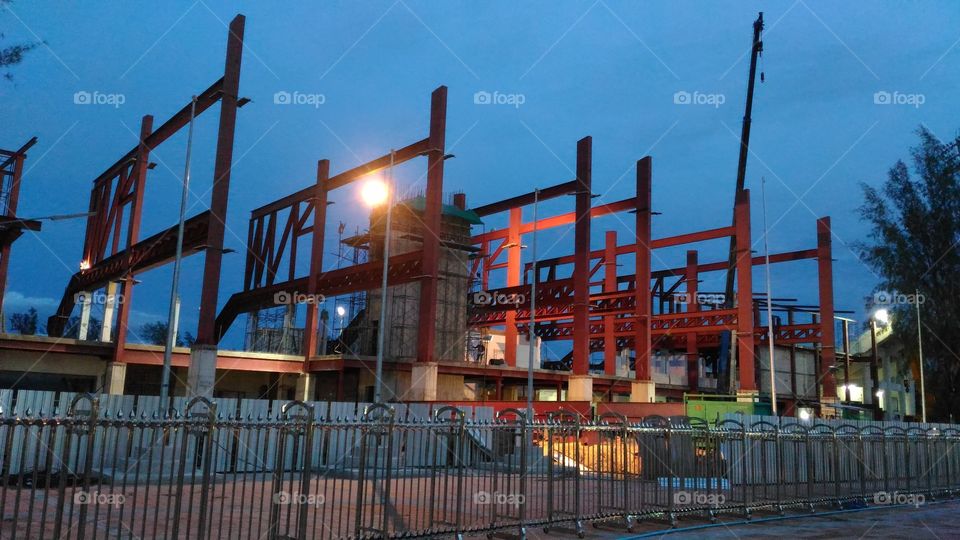 stadium construction