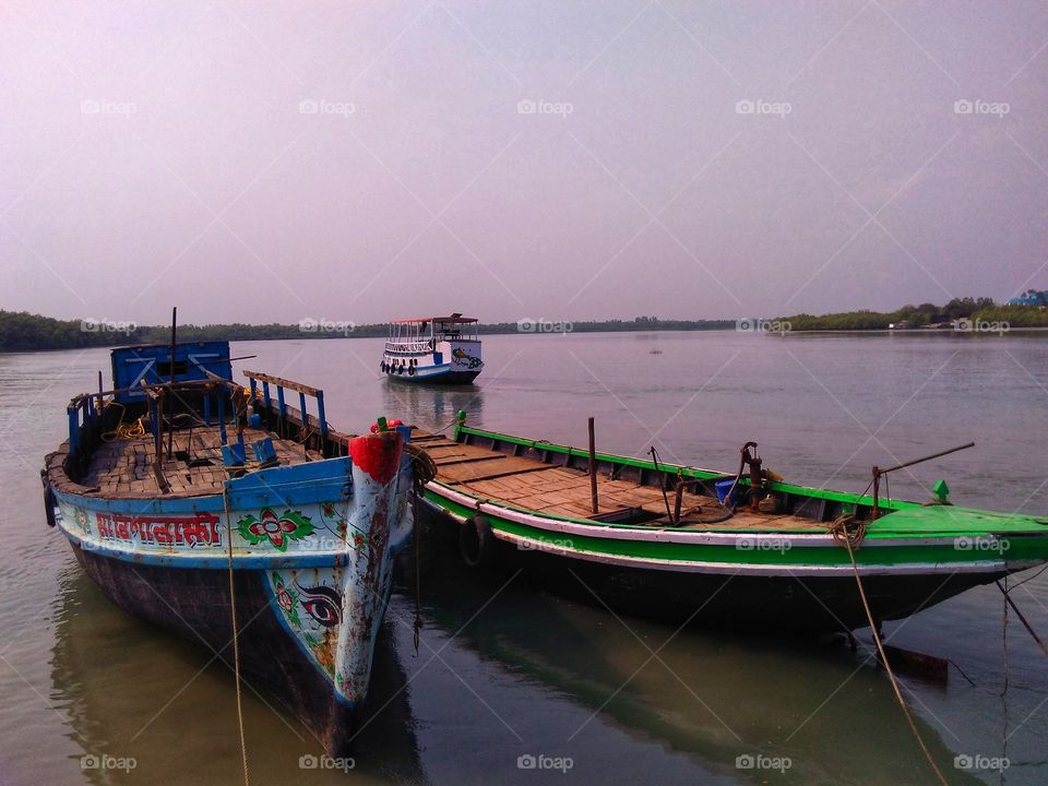 Boat at Sundarban